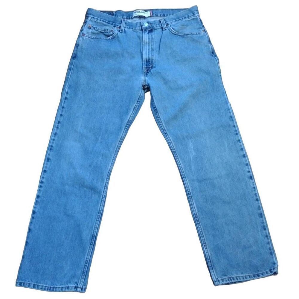 Levi's 505 Regular Fit Blue Jeans 36 x 30
